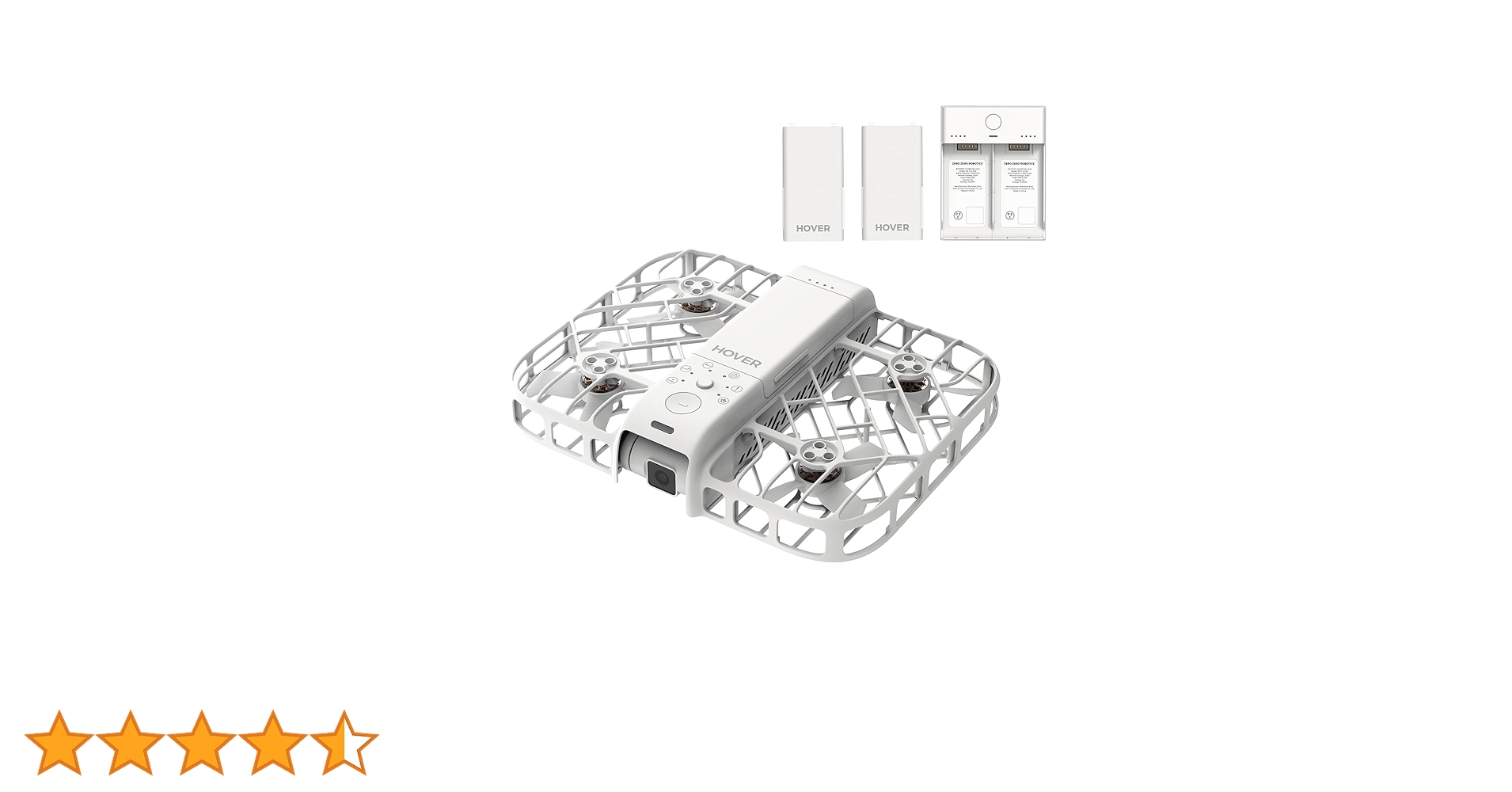 HOVER Air X1 Smart ドローン AI搭載 オールインワンセット HoverAir X1 Smart ドローン オールインワンセット ホワイト -の